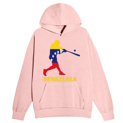 Venezuelan Baseball Player Batter National Team Flag Gift Urban Pullover Hoodie