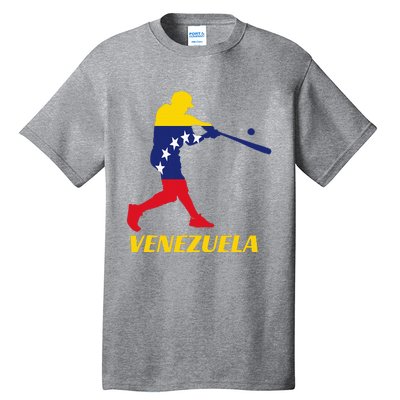 Venezuelan Baseball Player Batter National Team Flag Gift Tall T-Shirt