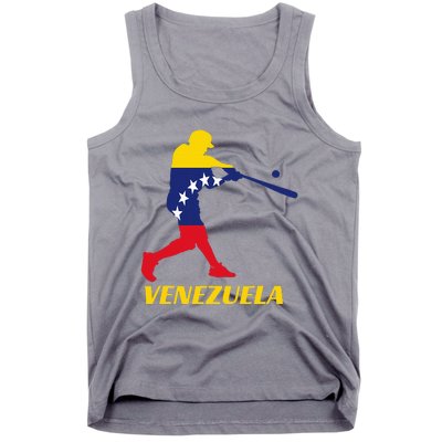 Venezuelan Baseball Player Batter National Team Flag Gift Tank Top