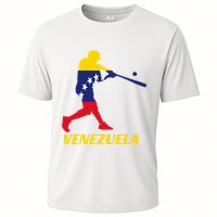 Venezuelan Baseball Player Batter National Team Flag Gift Cooling Performance Crew T-Shirt