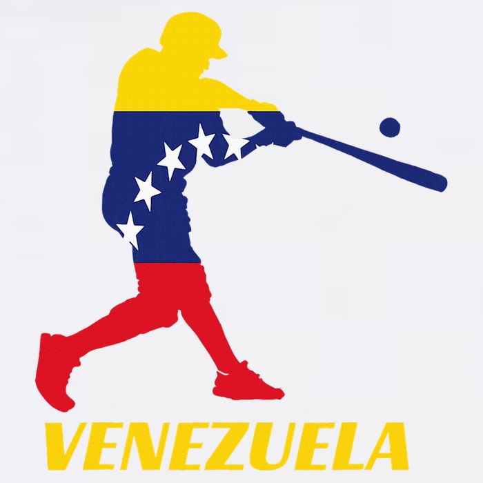 Venezuelan Baseball Player Batter National Team Flag Gift Cooling Performance Crew T-Shirt