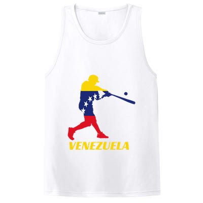 Venezuelan Baseball Player Batter National Team Flag Gift PosiCharge Competitor Tank