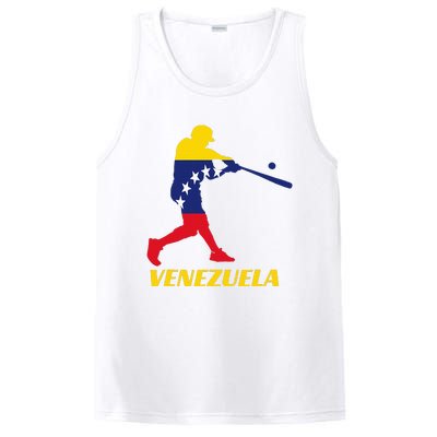 Venezuelan Baseball Player Batter National Team Flag Gift PosiCharge Competitor Tank