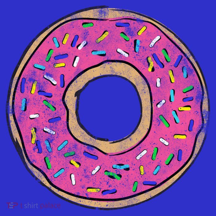 Vintage Big Pink Donut Meaningful Gift Tall T-Shirt