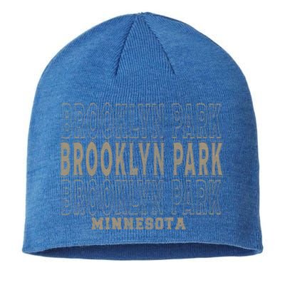 Vintage Brooklyn Park Minnesota Gift Sustainable Beanie