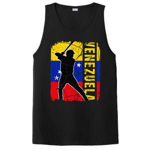 Venezuelan Baseball Player Venezuela Flag Baseball Fans PosiCharge Competitor Tank