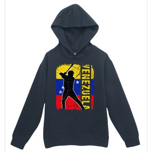 Venezuelan Baseball Player Venezuela Flag Baseball Fans Urban Pullover Hoodie