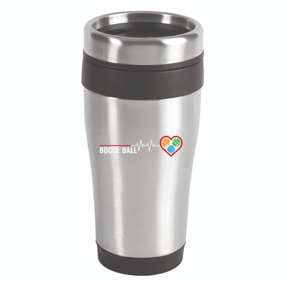 Vintage Bocce Player Bocce Ball Fans Bocce Ball Player Gift 16oz Travel Tumbler