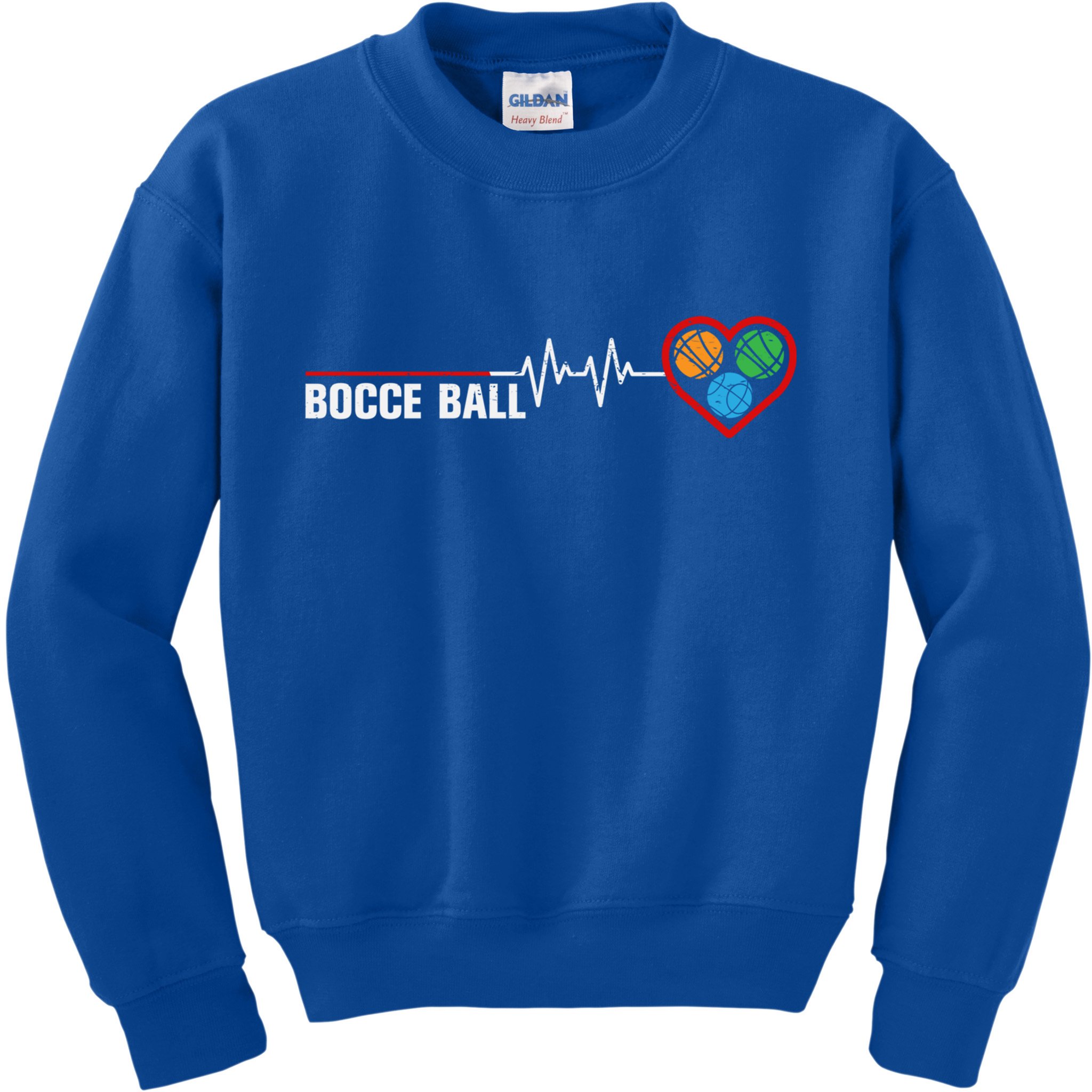 Vintage Bocce Player Bocce Ball Fans Bocce Ball Player Gift Kids Sweatshirt