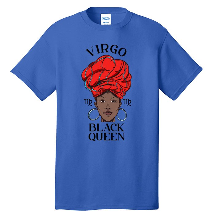 Virgo Black Queen Zodiac Sign Meaningful Gift Tall T-Shirt