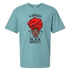 Virgo Black Queen Zodiac Sign Meaningful Gift Sueded Cloud Jersey T-Shirt