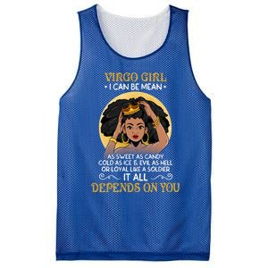 Virgo Black Queen August September Birthday Funny Gift Mesh Reversible Basketball Jersey Tank