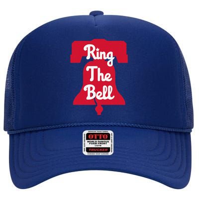 Vintage Baseball Ring The Bel.L Philadelphia Baseball High Crown Mesh Back Trucker Hat