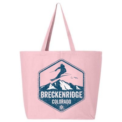 Vintage Breckenridge Retro Logo Ski 25L Jumbo Tote