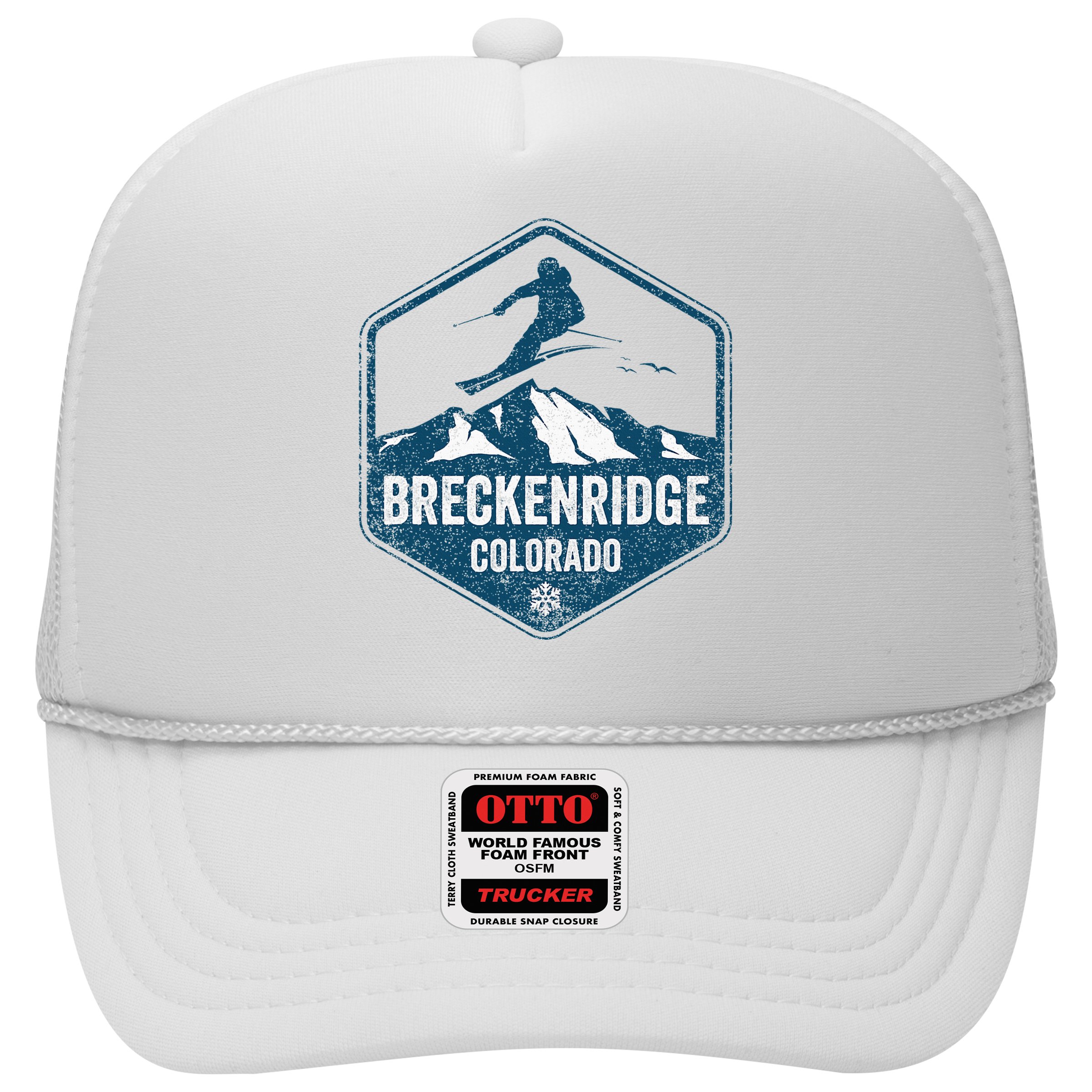 Vintage Breckenridge Retro Logo Ski Hat