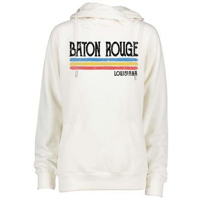 Vintage Baton Rouge Louisiana La Love Gift Souvenir Womens Funnel Neck Pullover Hood