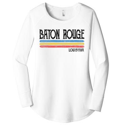 Vintage Baton Rouge Louisiana La Love Gift Souvenir Women's Perfect Tri Tunic Long Sleeve Shirt