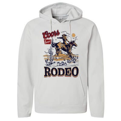 Vintage Banquet Rodeo Performance Fleece Hoodie