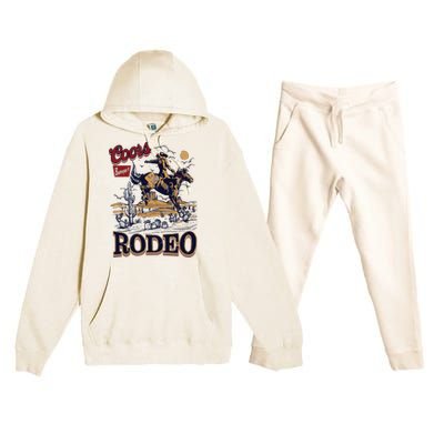 Vintage Banquet Rodeo Premium Hooded Sweatsuit Set