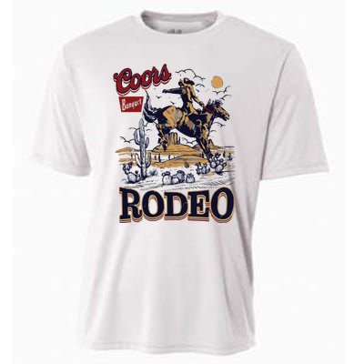 Vintage Banquet Rodeo Cooling Performance Crew T-Shirt