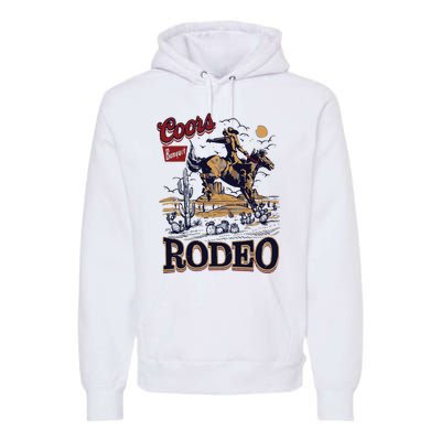 Vintage Banquet Rodeo Premium Hoodie