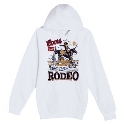 Vintage Banquet Rodeo Premium Pullover Hoodie