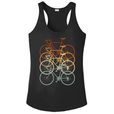 Vintage Bike Retro Bicycle Ladies PosiCharge Competitor Racerback Tank