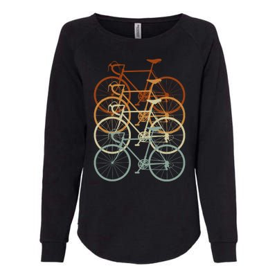 Vintage Bike Retro Bicycle Womens California Wash Sweatshirt