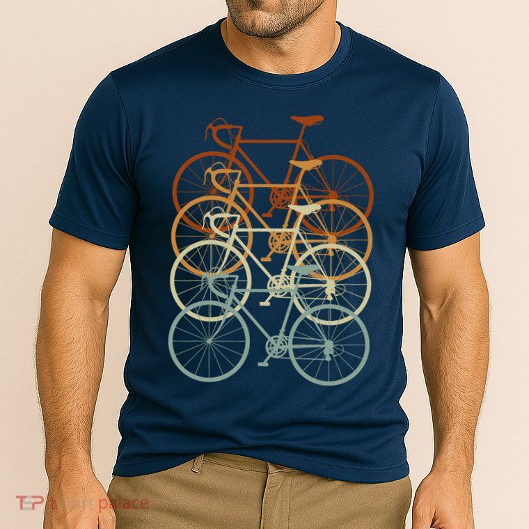 Vintage Bike Retro Bicycle Performance Shirt