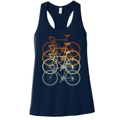 Vintage Bike Retro Bicycle Women's Racerback Tank