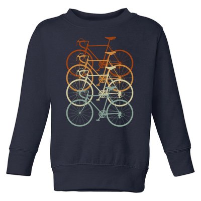 Vintage Bike Retro Bicycle Toddler Sweatshirt