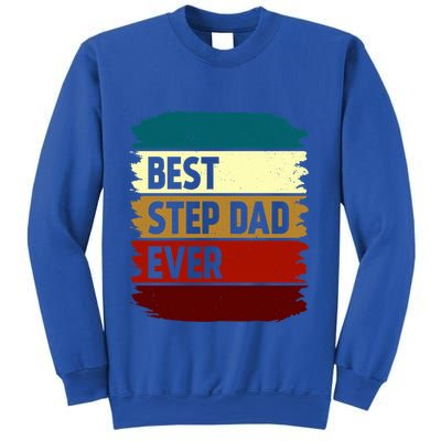 Vintage Best Step Dad Ever Gift Sweatshirt