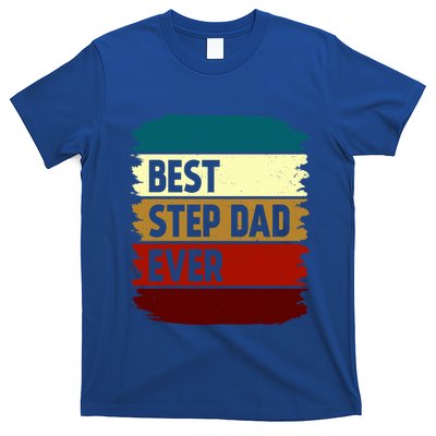 Vintage Best Step Dad Ever Gift T-Shirt