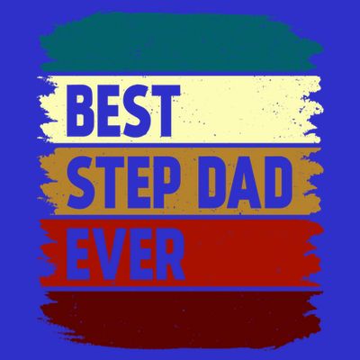 Vintage Best Step Dad Ever Gift T-Shirt