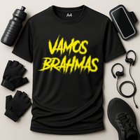 Vamos Brahmas San Antonio Football Tailgate Cooling Performance Crew T-Shirt