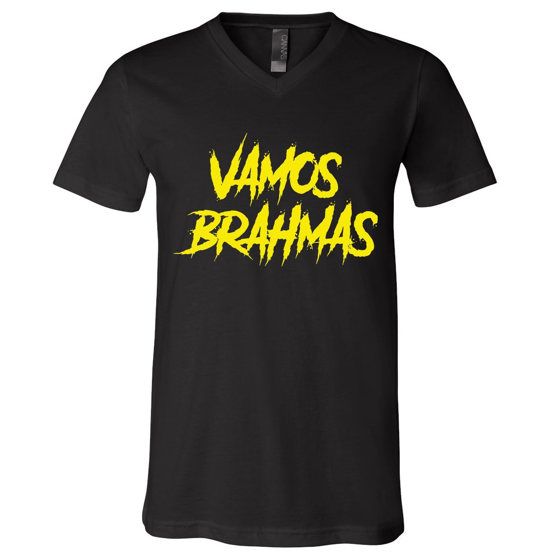 Vamos Brahmas San Antonio Football Tailgate V-Neck T-Shirt