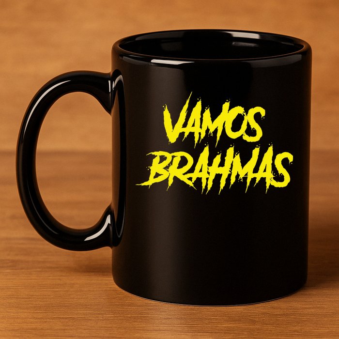 Vamos Brahmas San Antonio Football Tailgate 11oz C Handle Ceramic Mug