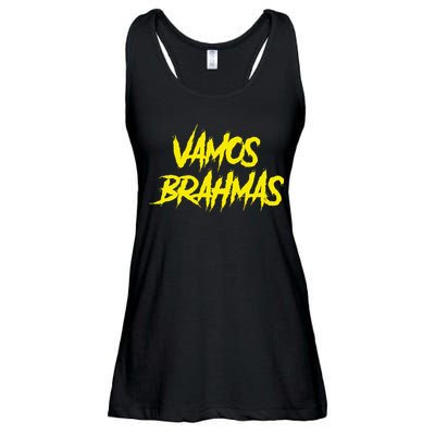 Vamos Brahmas San Antonio Football Tailgate Ladies Essential Flowy Tank