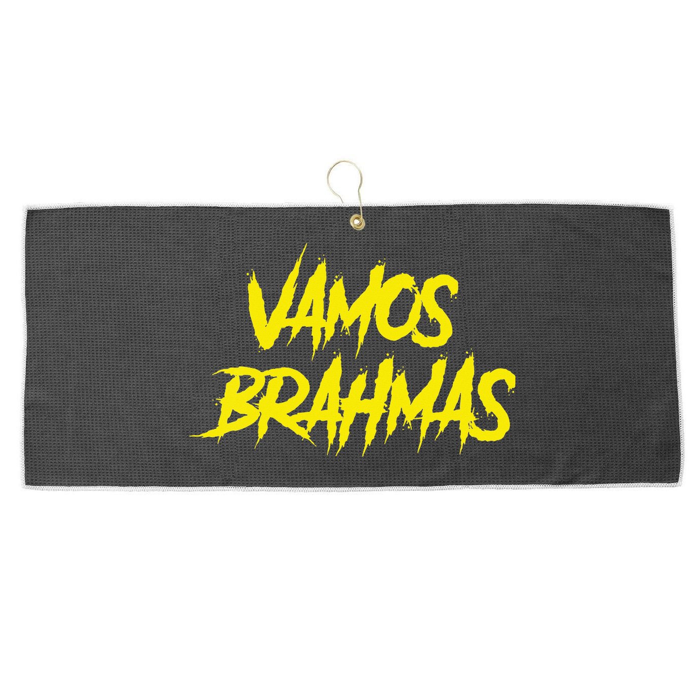 Vamos Brahmas San Antonio Football Tailgate Large Microfiber Waffle Golf Towel