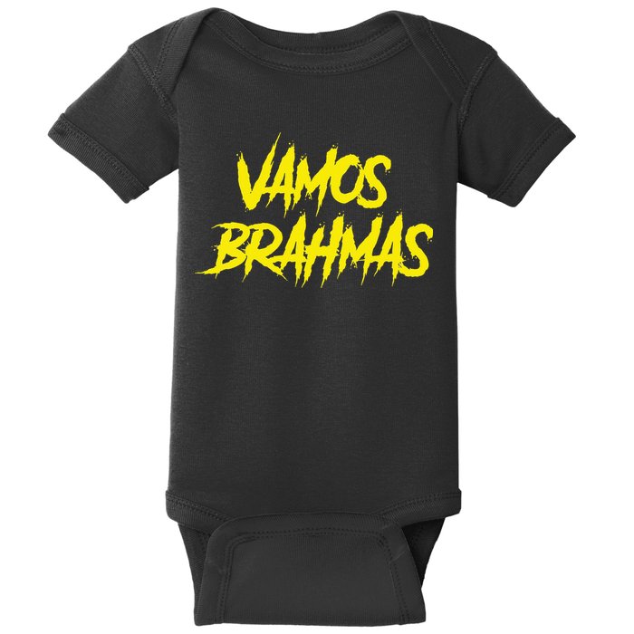Vamos Brahmas San Antonio Football Tailgate Baby Bodysuit