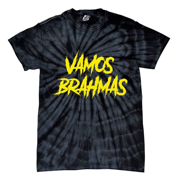 Vamos Brahmas San Antonio Football Tailgate Tie-Dye T-Shirt