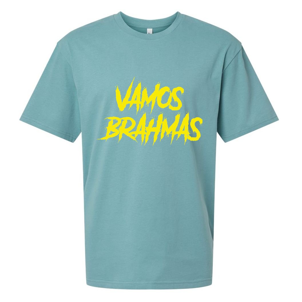 Vamos Brahmas San Antonio Football Tailgate Sueded Cloud Jersey T-Shirt
