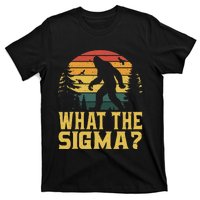 Vintage Bigfoot Sasquatch What The Sigma Funny Meme Teen Boy T-Shirt