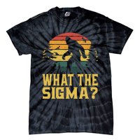 Vintage Bigfoot Sasquatch What The Sigma Funny Meme Teen Boy Tie-Dye T-Shirt