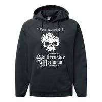 Visit Beautiful Skullcrusher Mountain Performance Fleece Hoodie