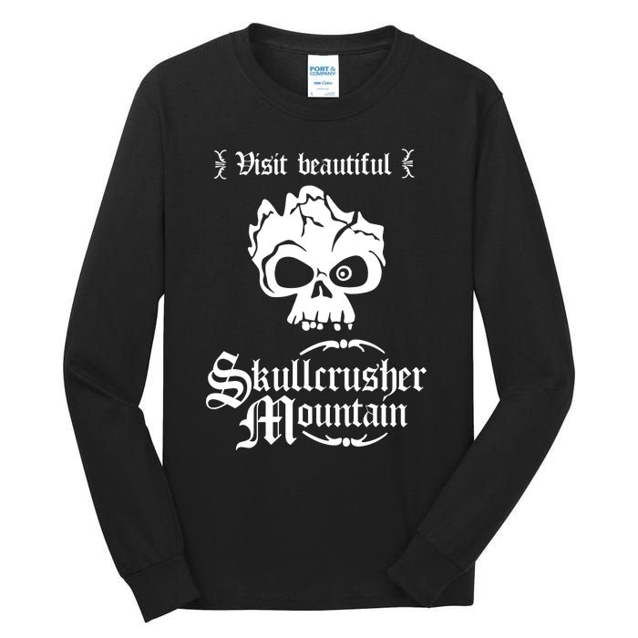 Visit Beautiful Skullcrusher Mountain Tall Long Sleeve T-Shirt