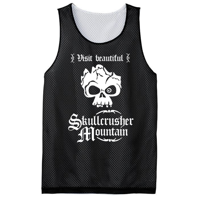 Visit Beautiful Skullcrusher Mountain Mesh Reversible Basketball Jersey Tank