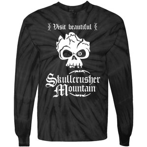 Visit Beautiful Skullcrusher Mountain Tie-Dye Long Sleeve Shirt