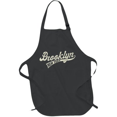 Vintage Baseball Style Brooklyn For Men & Women Apron