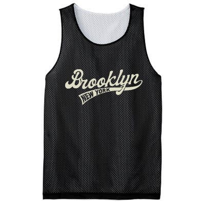 Vintage Baseball Style Brooklyn For Men & Women Mesh Reversible Basketball Jersey Tank